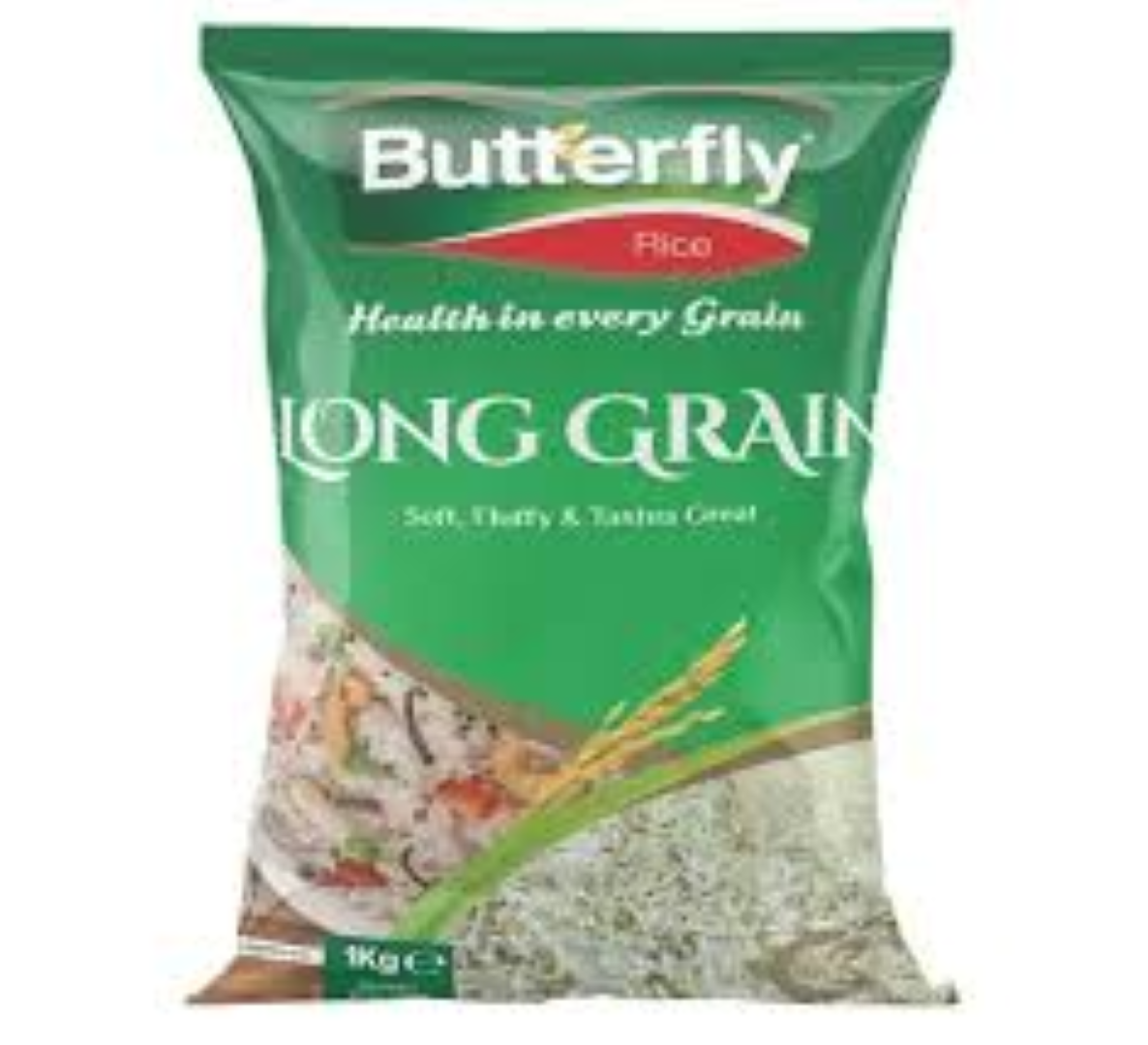 BUTTERFLY RICE LONG GRAIN 2KG